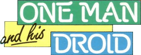 One Man and His Droid / Non-Terraqueous logo for Commodore 64
